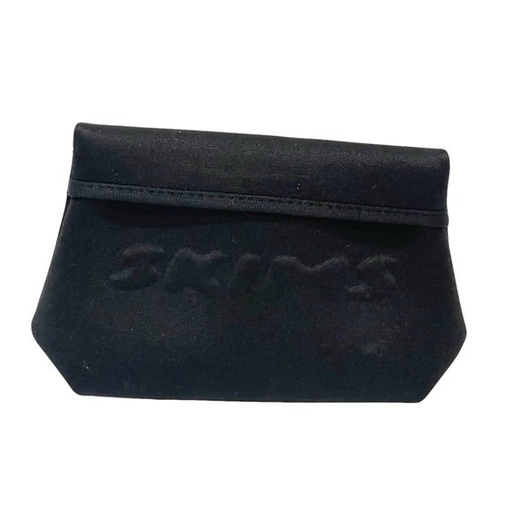 Skims Small Black Neoprene Pouch Travel - Picture 1 of 3